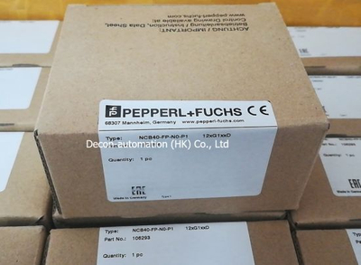 Pepperl+Fuchs Proximity Sensor Ncb40-Fp-N0-P1-V1 with IP67