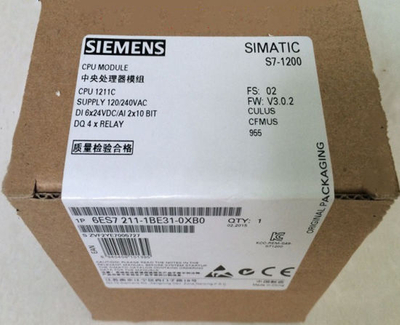 6es7211-1be31-0xb0 Siemens CPU Module (s7-1200) PLC