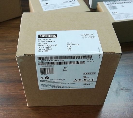 New Central Processing Unit Amplifier CPU by Siemens 14di/10do/2ai