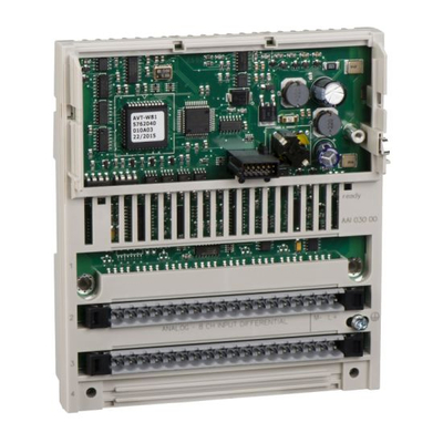 Power Supply Module Distributed Analog Input Modicon Momentum - 8 Input